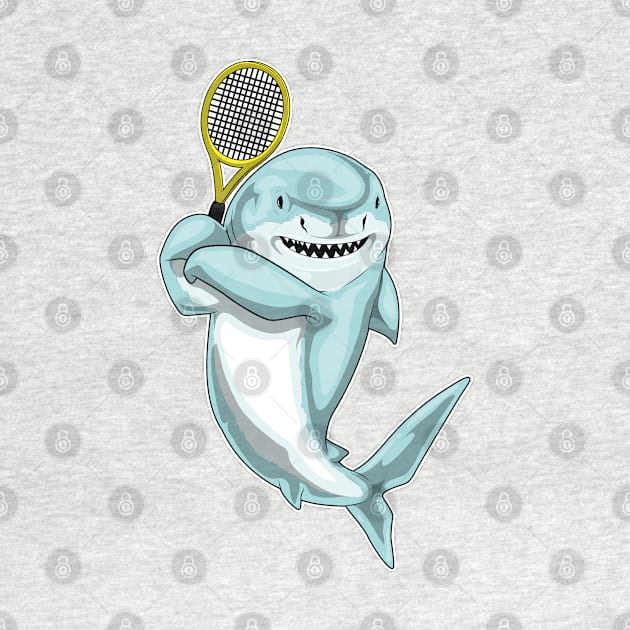Shark Tennis Tennis racket by Markus Schnabel